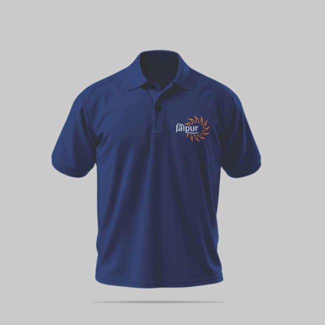 Jaipur Dialogues Polo T-Shirt [Blue]
