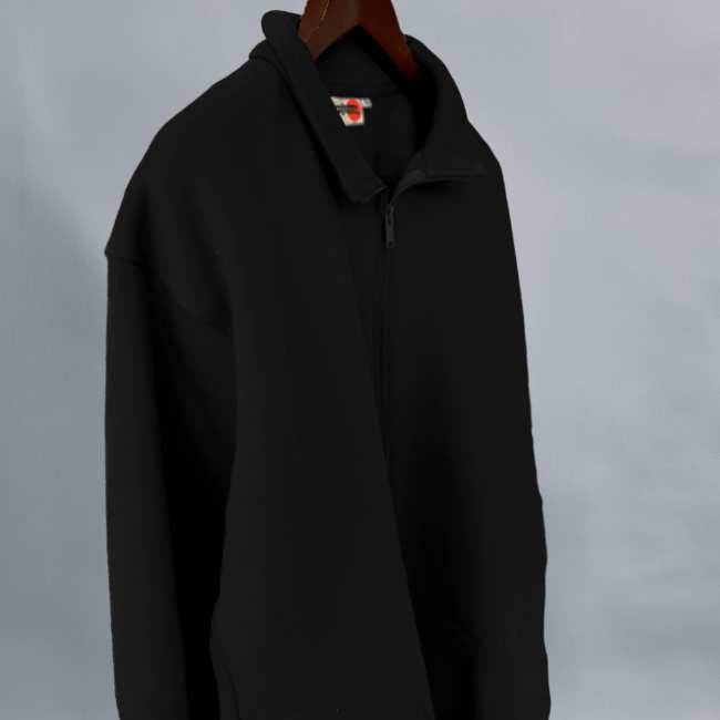 Winter Jacket Solid Black