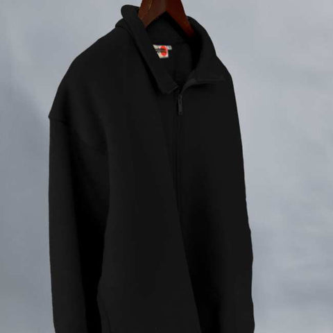 Winter Jacket Solid Black