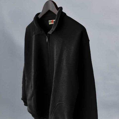 Winter Jacket Solid Black