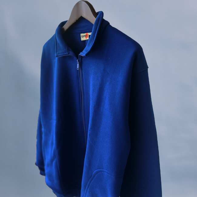 Winter Jacket Solid Blue