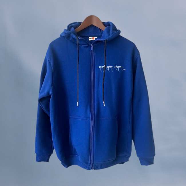 Dharmo Blue Winter Jacket