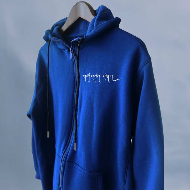 Dharmo Blue Winter Jacket