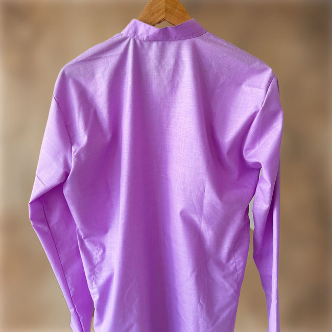 Jaipuri Long Kurta [Lavender]