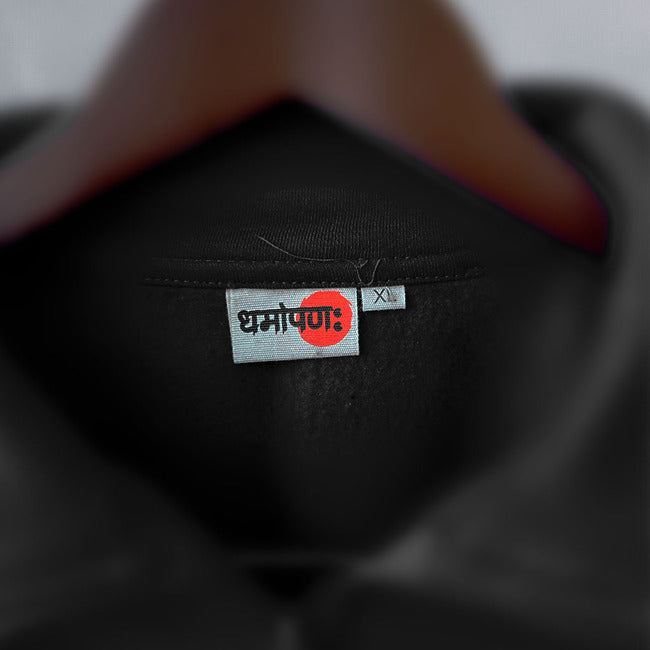 Om Black Winter Jacket