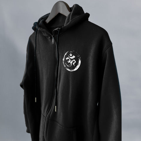 OM Black Winter Jacket With Hood