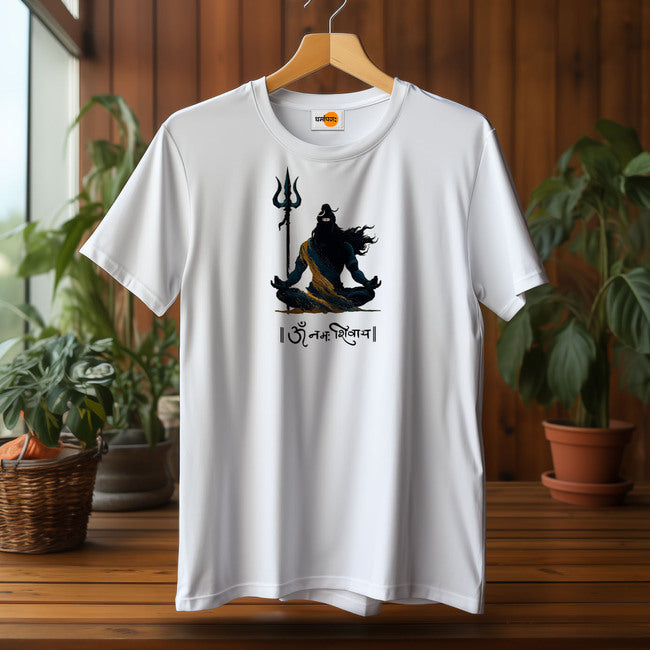 Om Namah Shivay White T-shirt