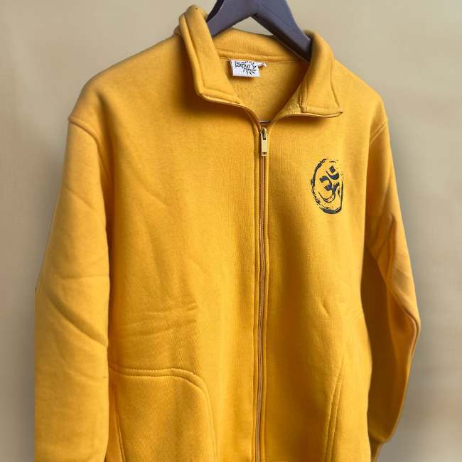 Om Yellow Winter Jacket