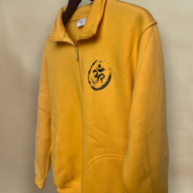 Om Yellow Winter Jacket