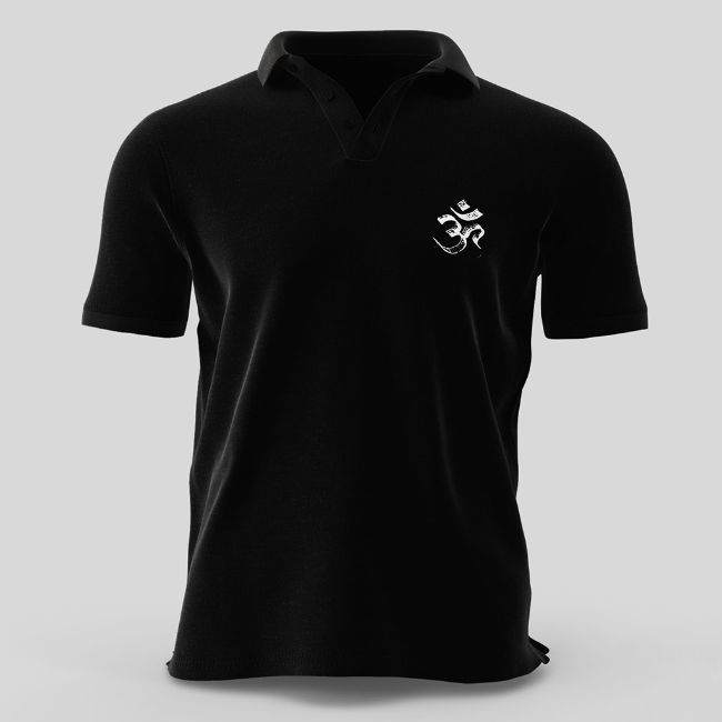 OM Polo T-Shirt [Black]