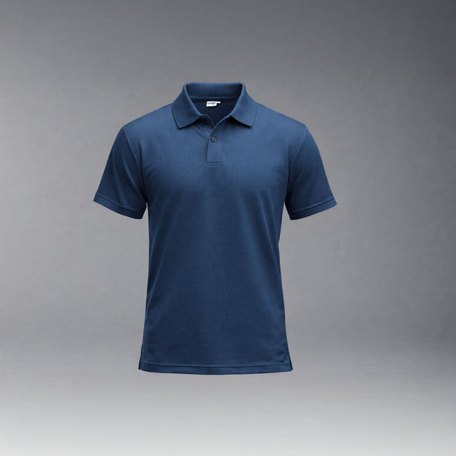Polo T-Shirt Solid Blue