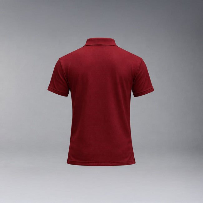 Polo T-Shirt Solid Maroon