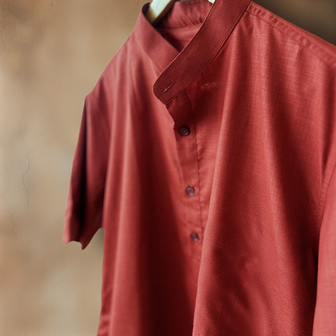 Jaipuri Tilak Kurta [Red]