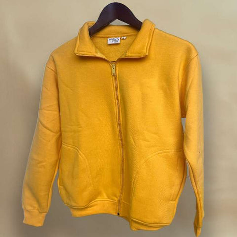 Winter Jacket Solid Yellow