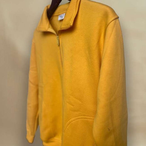 Winter Jacket Solid Yellow